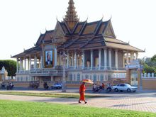 Pavillon des Knigspalastes in Phnom Penh